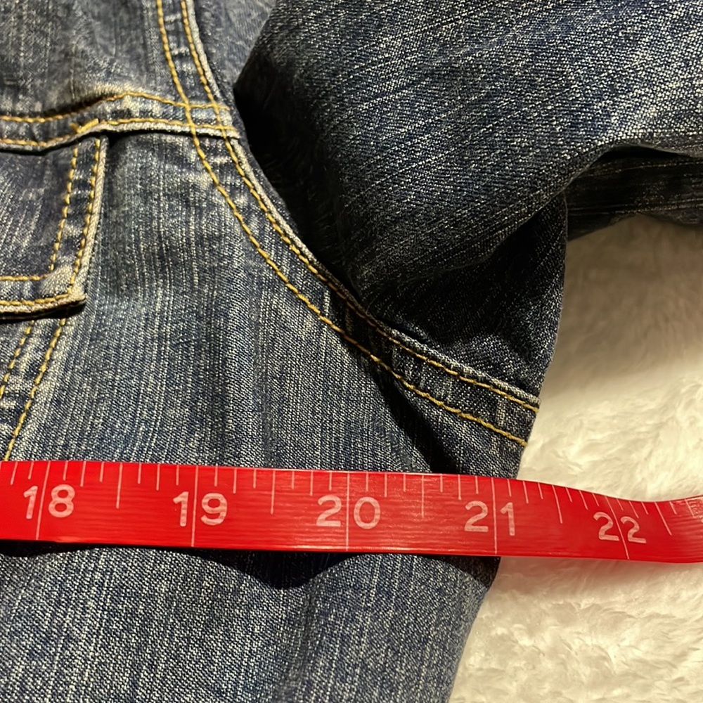 Eddie Bauer Stretch Button Down Denim Jacket - Picture 10 of 13